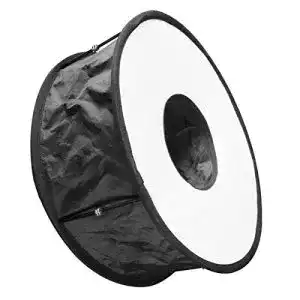 Softbox für Aufsteckblitz Walimex pro Softbox RoundLight faltbar