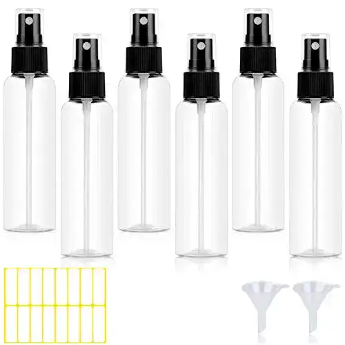 Die beste Sprühflasche 100ml Telgoner Sprühflasche klein, 6 Stück 2026 Test Bestseller Sprühflasche 100ml Telgoner Sprühflasche klein, 6 Stück