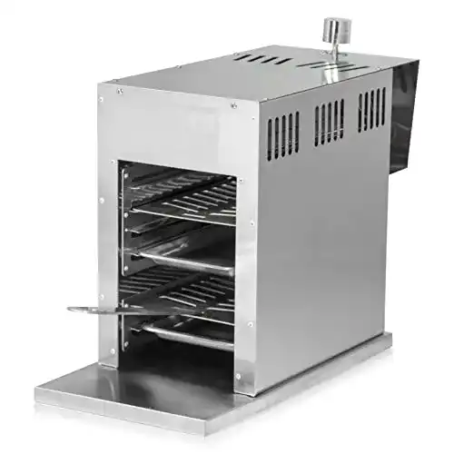 Oberhitzegrill ACTIVA 800° Gasgrill Grill Steakgrill 4,2 kW Edelstahl