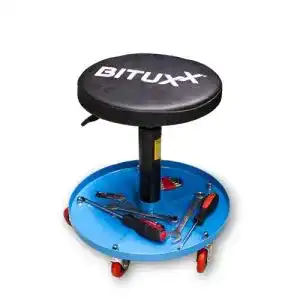 Werkstatthocker Bituxx ® Drehhocker höhenverstellbar Rund