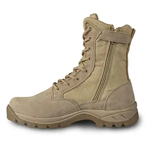 Wüstenstiefel LUDEY Militärstiefel Herren Gemütlich Einsatzstiefel