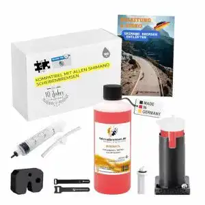 Entlüftungskit fahrradbremsen.de Kit inkl. 100ml Bremsflüssigkeit