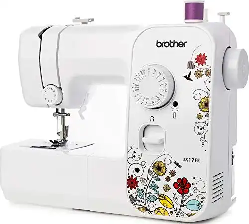 Nähmaschine für Anfänger Brother JX17FE Nähmaschine Freiarm