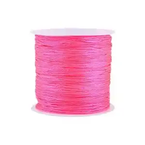 Nylonfaden Haofy Nylonschnur, 100m x 0,8mm Nylon, Rosa