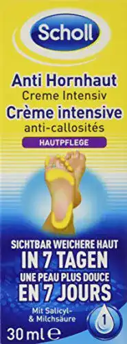 Hornhaut-Creme Scholl Anti-Hornhaut Creme Intensiv, 30 ml