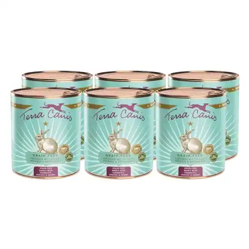 Nassfutter Hund getreidefrei Terra Canis Kaninchen, 6x800g