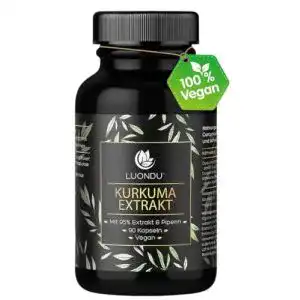 Kurkuma-Kapseln Luondu Kurkuma Kapseln, 90 Kapseln