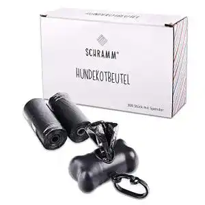 Hundekotbeutel Schramm ® 300 Stück mit Beutelspender