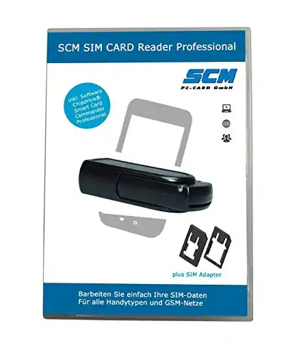 Sim-Kartenleser SCM SIM Card Reader Professional plus Software