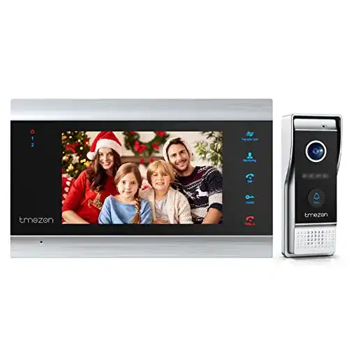 Video-Türsprechanlage TMEZON Video Türsprechanlage Intercom