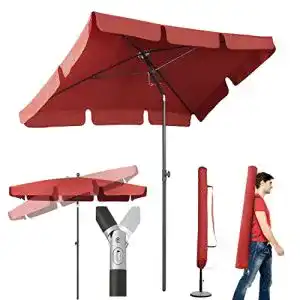 Sonnenschirm (200 cm) Sekey ® 200 × 125 cm Sonnenschirm