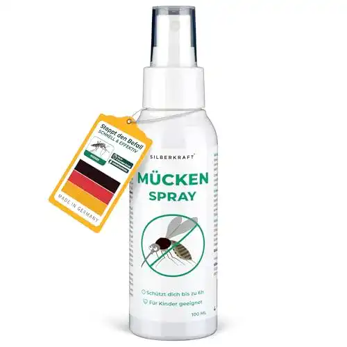 Mückenschutz Kinder Silberkraft Mückenspray 100 ml ohne DEET