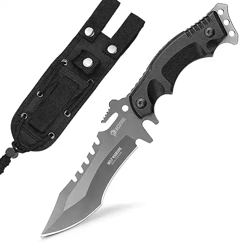 Die beste Nedfoss-Messer NedFoss Survival, Fahrtenmesser mit Glasbrecher 2026 Test Bestseller Nedfoss-Messer NedFoss Survival, Fahrtenmesser mit Glasbrecher