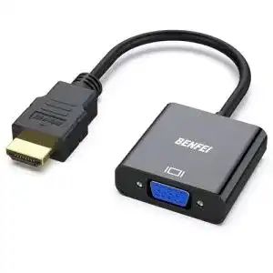 VGA-HDMI-Adapter BENFEI HDMI zu VGA, Vergoldete