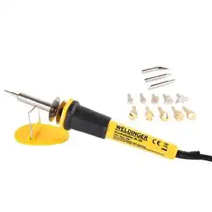 Brandmalkolben WELDINGER -Set BK 300, 3 Brandmalerei-Spitzen