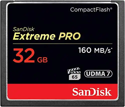 CF-Karte SanDisk Extreme Pro CompactFlash 32GB Speicherkarte
