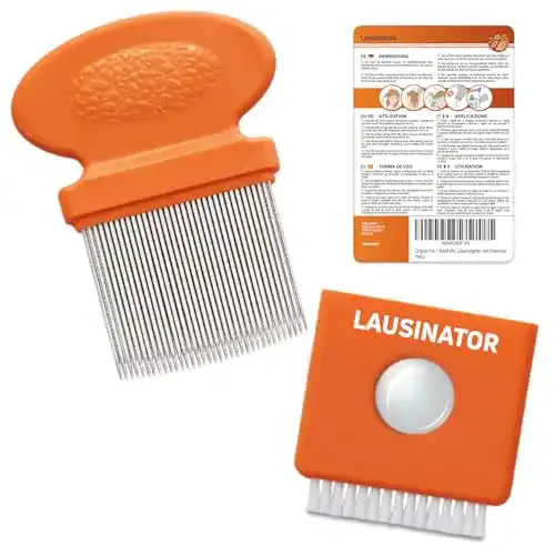 Läusekamm Lausinator Original 3-in-1 Metall-Mensch- extra fein