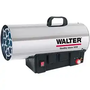 Gasheizgebläse Walter Gasheizkanone XXL hochwertiges Edelstahl