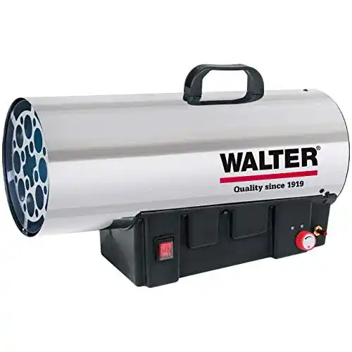 Gasheizgebläse Walter Gasheizkanone XXL hochwertiges Edelstahl