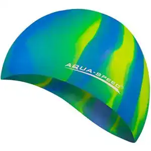 Badekappe Aqua Speed BUNT n + Kleines Mikrofaserhandtuch