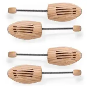 Schuhspanner Blumtal 2 Paar aus Echt-Holz, braun