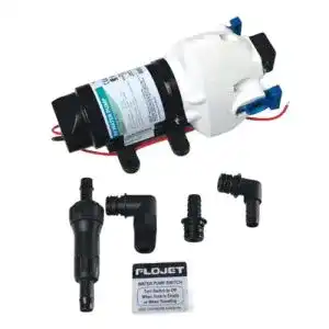 Druckwasserpumpe 12 V Flo Jet Flojet 3526-144A, 3.4 Bar, 12 Volt