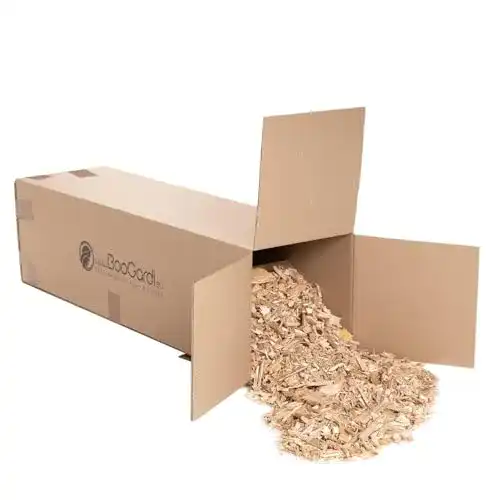 Hackschnitzel BooGardi Holz grob in 27/55 / 100 Liter · 76L