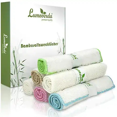 Bambustücher Lumoverda premium quality 100% Zero waste