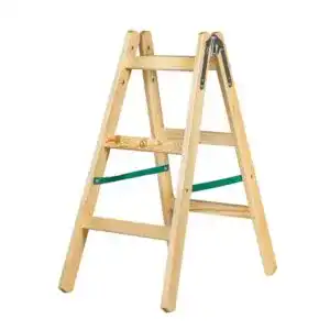 Holzstehleiter Systafex ® Leiter Doppelstufenleiter 95cm