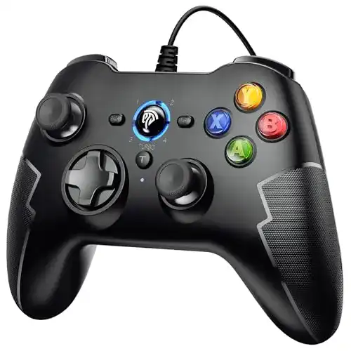 Gamepad EasySMX PS3, PC Joystick für Spiele mit Kabel