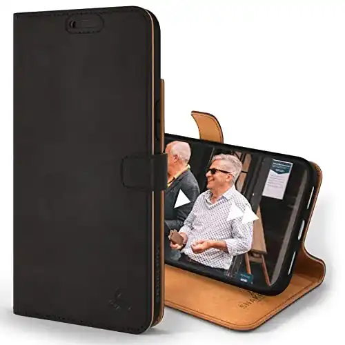 iPhone-14-Leder-Case Snakehive iPhone 14 Hülle Leder Stylisch