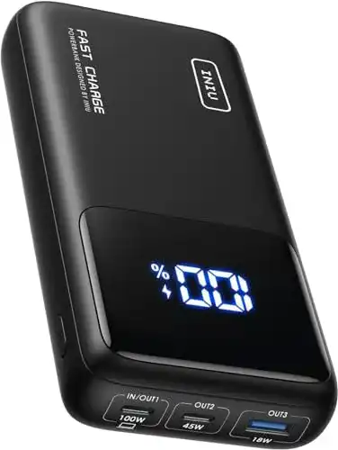 Powerbank 65 W INIU Power Bank, 100W Powerbank Klein