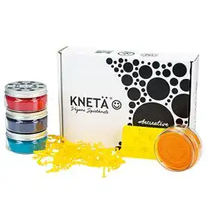 Knete KNETÄ ® 4er Knetset Gelb ( für Kinder ab 1 Jahr ungiftig)