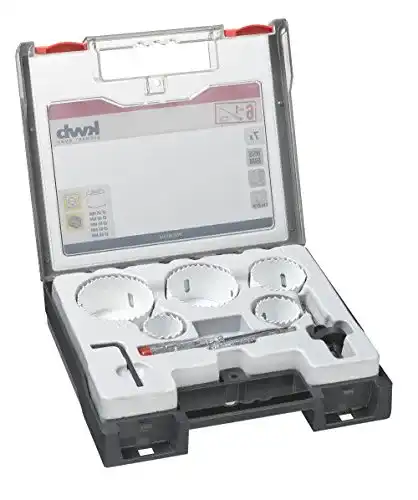 Lochsäge kwb 598210.0 Profi Bi-Metall -Set für Elektriker – 7-teilig