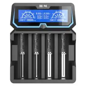 18650-Ladegerät Xtar 18650 Batterie ladegerät X4 2A Schnell
