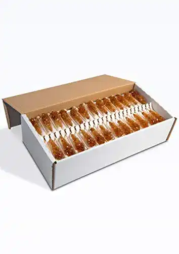 Kandiszucker FRUTEG Sticks braun, 100 Kandis-Stäbchen