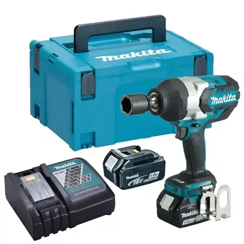 Die beste Makita-Schlagschrauber Makita DTW1001RTJ, 2 Akkus + Ladegerät 2026 Test Bestseller Makita-Schlagschrauber Makita DTW1001RTJ, 2 Akkus + Ladegerät