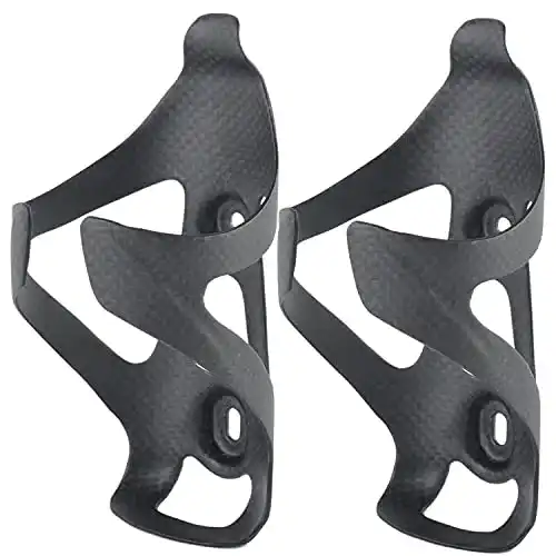 Carbon-Flaschenhalter ABEL 2er Leicht 3K Carbon Fahrrad