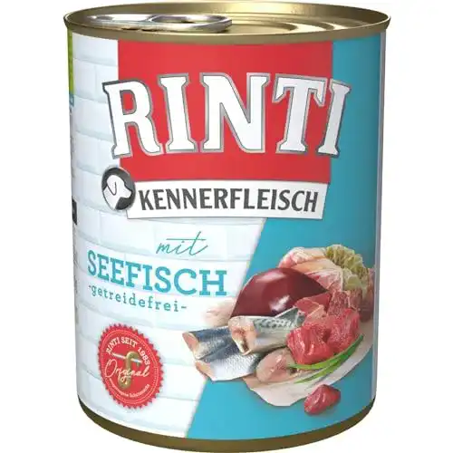 Die beste Rinti-Kennerfleisch Rinti 12er Pack Pur Kennerfleisch Seefisch 800g 2026 Test Bestseller Rinti-Kennerfleisch Rinti 12er Pack Pur Kennerfleisch Seefisch 800g