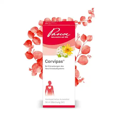 Weißdorn-Tropfen Pascoe Naturmedizin seit 1895 Corvipas, 50 ml