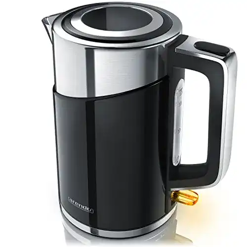 Wasserkocher 3.000 Watt Arendo, Edelstahl Wasserkocher