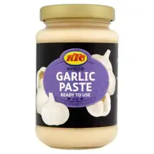 Knoblauchpaste KTC, Paste mit zerhacktem Knoblauch, 210 g