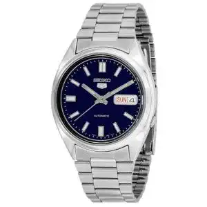 Seiko Automatik Seiko 5 Herren-Uhr Edelstahl mit Metallband