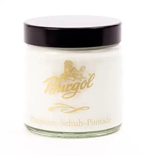 Burgol-Schuhwachs Burgol Premium-Schuh-Pomade Schuhcreme Deckweiss