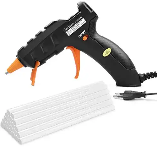 Heißklebepistole 7mm berssen Heißklebepistole 50W mit 20 Stück