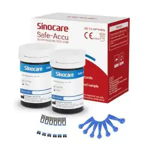 Blutzuckerteststreifen sinocare Safe Accu Set