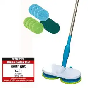 Akku-Rotationsmopp Mediashop Hurricane Floating Mopp Set
