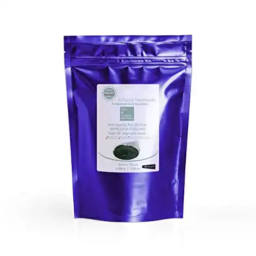 Peel-off-Maske bleumarine Bretania Anti Aging Spirulina, Minze