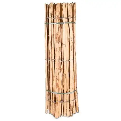 Staketenzaun H4L Holzzaun 120cm Höhe, Teichumrandung