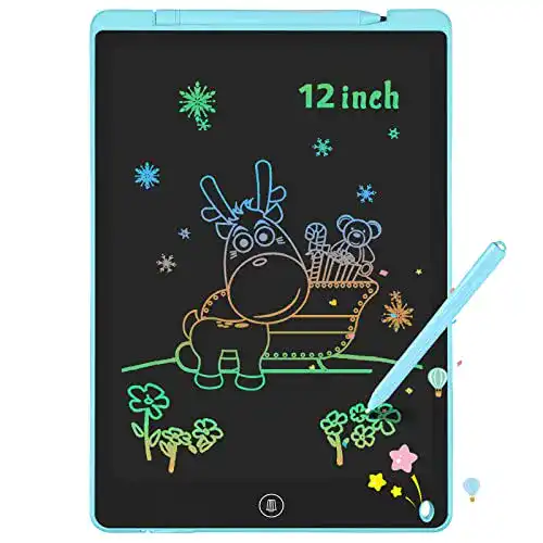 LCD-Schreibtafel GUYUCOM LCD Zaubertafel 12 Zoll, Kinder